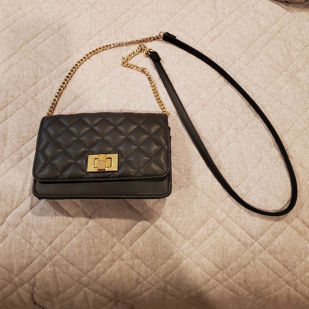Small black crossbody